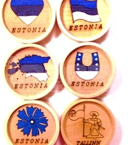 Magnet puidust põletatud TM7