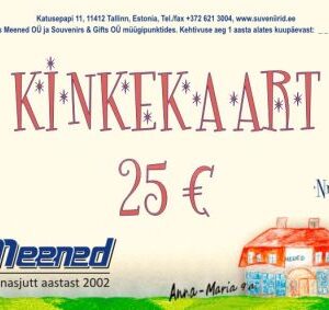 Kinkekaart KINK25