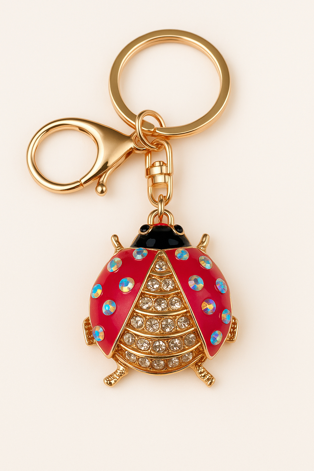 Võtmehoidja metallist pärlitega LEPATRIINU poola